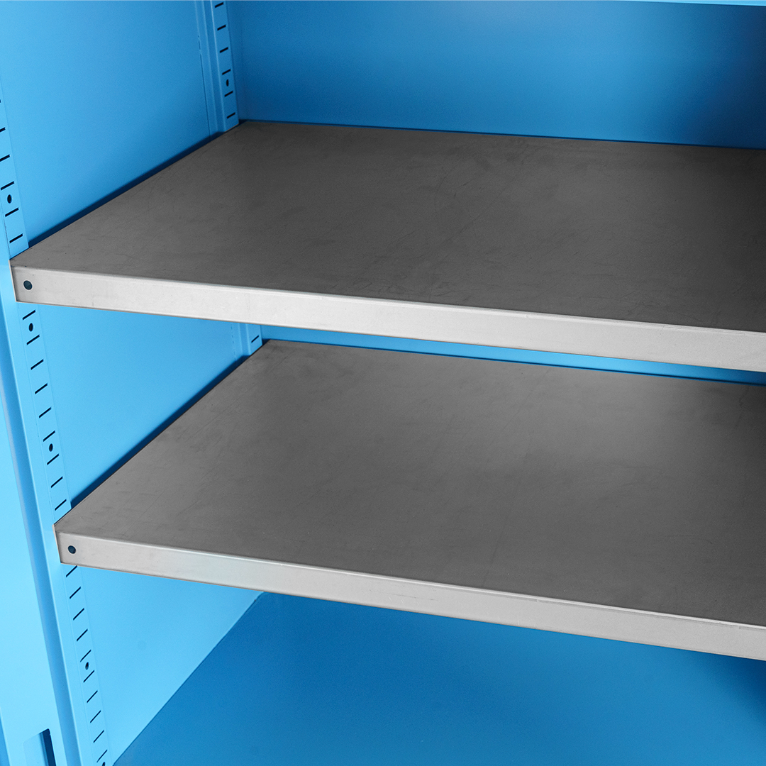 Heavy-Duty metal cabinet FAA140360 (40.28 x 21.85 x 78.74h inches), Spacious Storage, locking cabinet with Adjustable Shelves, plastic bins, Secure Storage, Garage Cabinet, workshop.