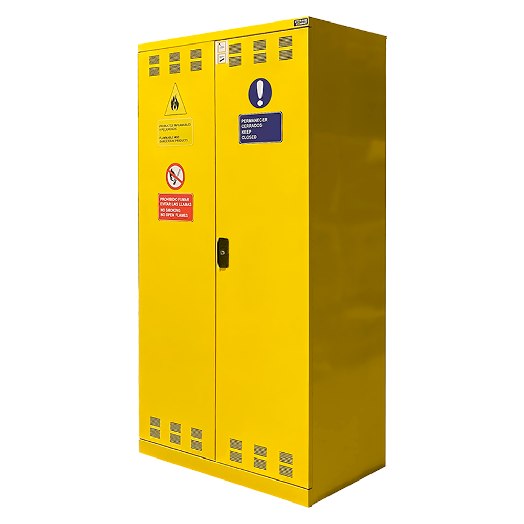 Heavy-Duty Metal Storage Cabinet with Spill-Proof Tray & High Load Capacity – Ideal for Hazardous Materials - FAA16200130