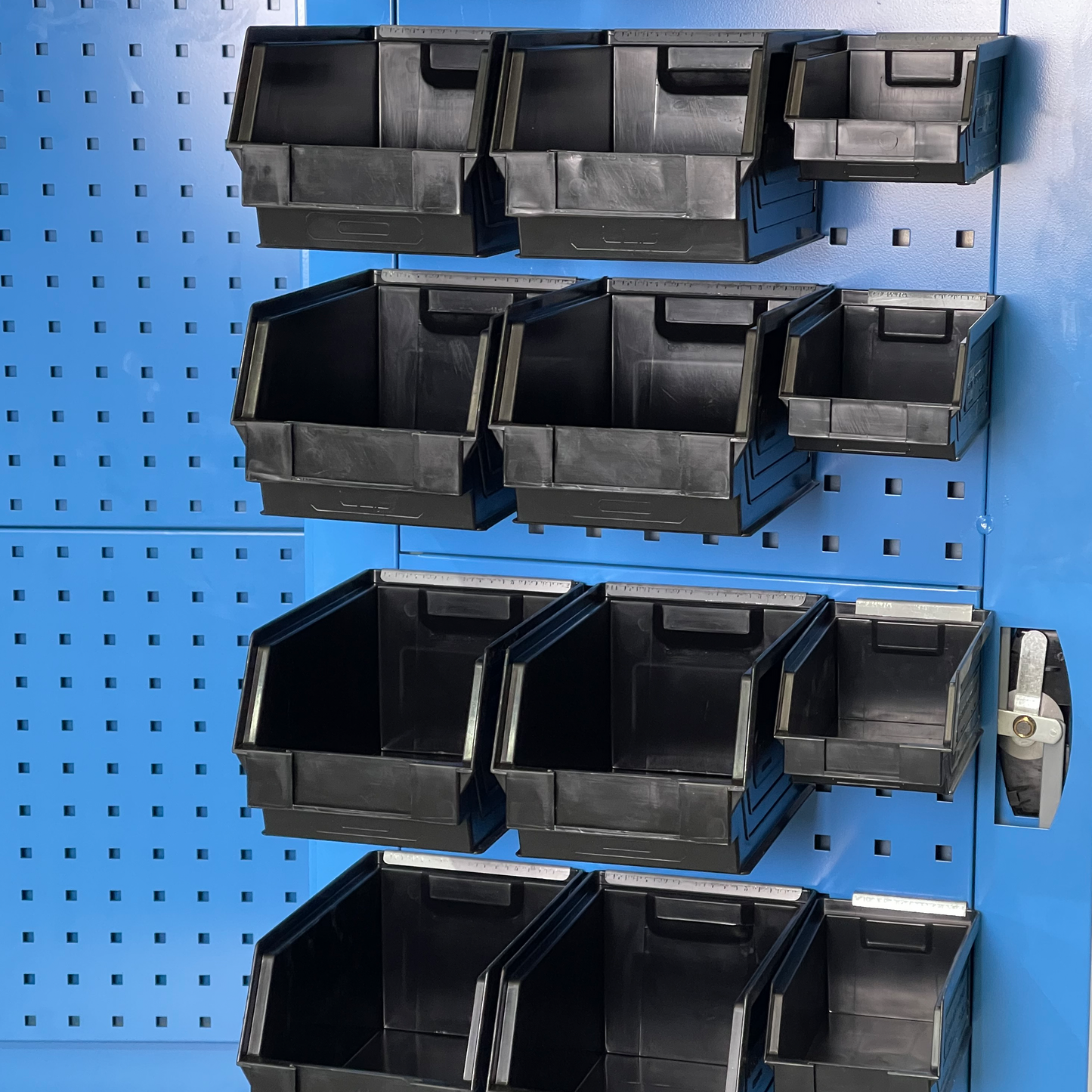 Heavy-Duty metal cabinet FAA140360 (40.28 x 21.85 x 78.74h inches), Spacious Storage, locking cabinet with Adjustable Shelves, plastic bins, Secure Storage, Garage Cabinet, workshop.