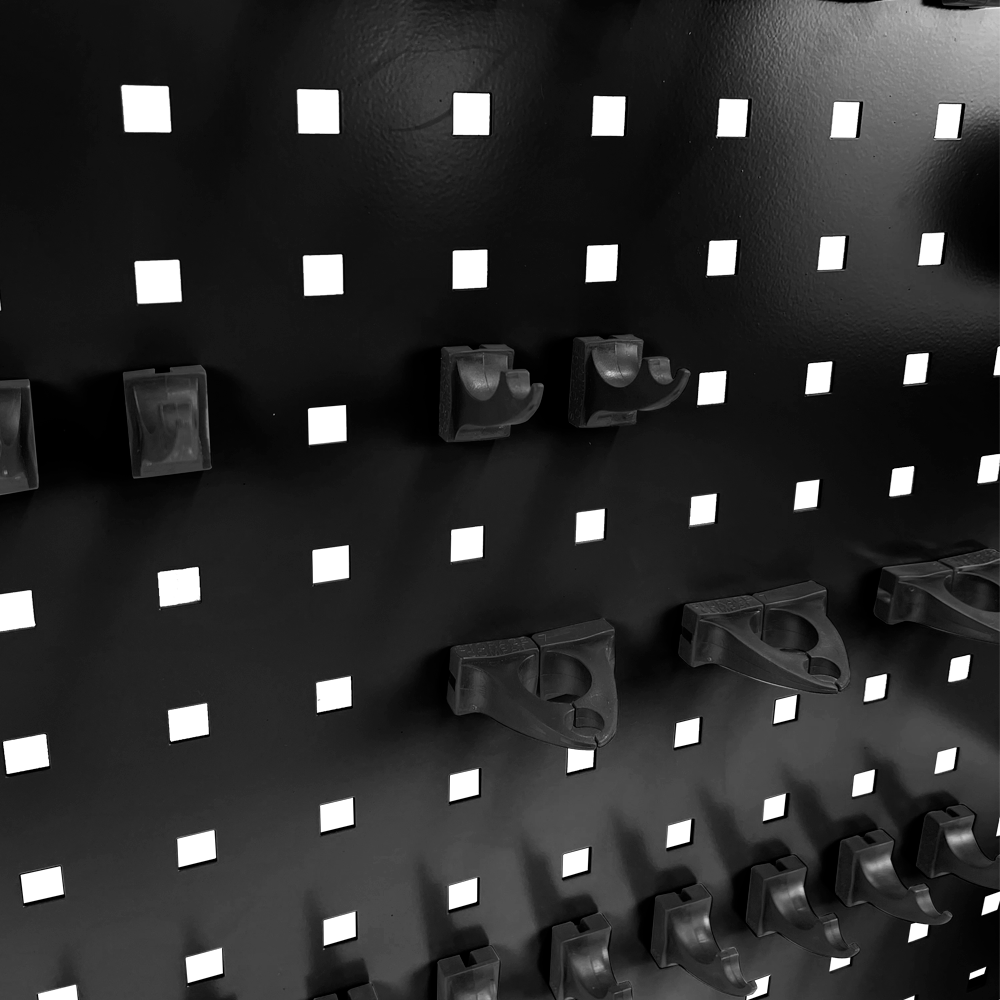 Wall Panel FBL122051 (38.58 x 17.72h.): Maximize Order with our Pegboard Wall Organizer for Heavy Work Spaces, Garages, Home, and Industries.