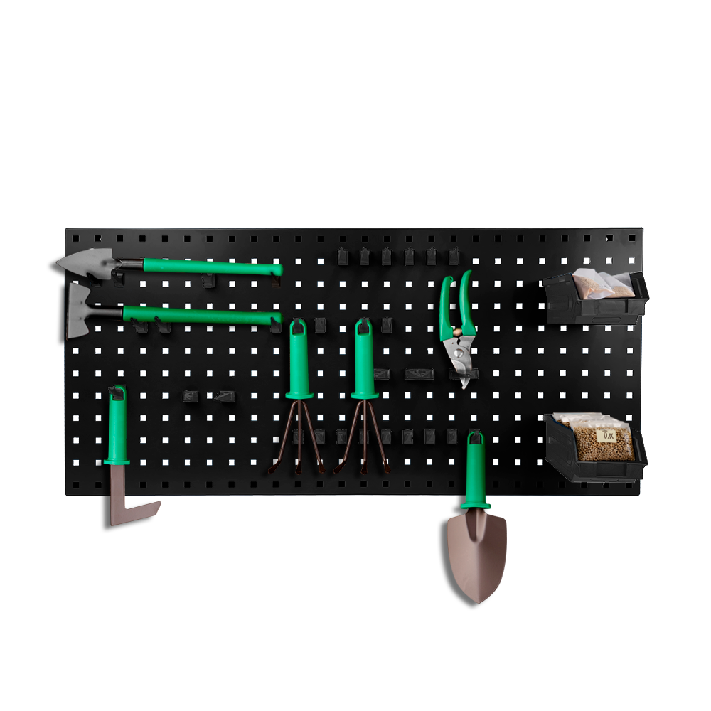Wall Panel FBL122051 (38.58 x 17.72h.): Maximize Order with our Pegboard Wall Organizer for Heavy Work Spaces, Garages, Home, and Industries.
