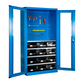 Heavy-Duty Metal Storage Cabinet with Adjustable Shelves, Magnetic Doors, and 3-Point Locking System – Perfect for Industrial Use - FAA140254