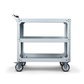 Heavy Duty Industrial Cart FCR009100 with Swivel and Fixed Casters - FCR0091