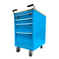 FDDE07056 Industrial Metal Drawer Cart with Wheels and High Capacity Drawers