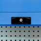 Cabinet with louvered shutter FBL701260 Blue - Secure Tool Organization, Blue Color Option, Wall or Workbench Mounted Storage Solution. Ideal Compatibility for garages, workshops, and Industrial Spaces.