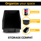 Storage Compat Plastic Stacking Bins for storage Zeus 1PLZ06, 6.30 x 3.74 x 2.95 inches (50-Pack)