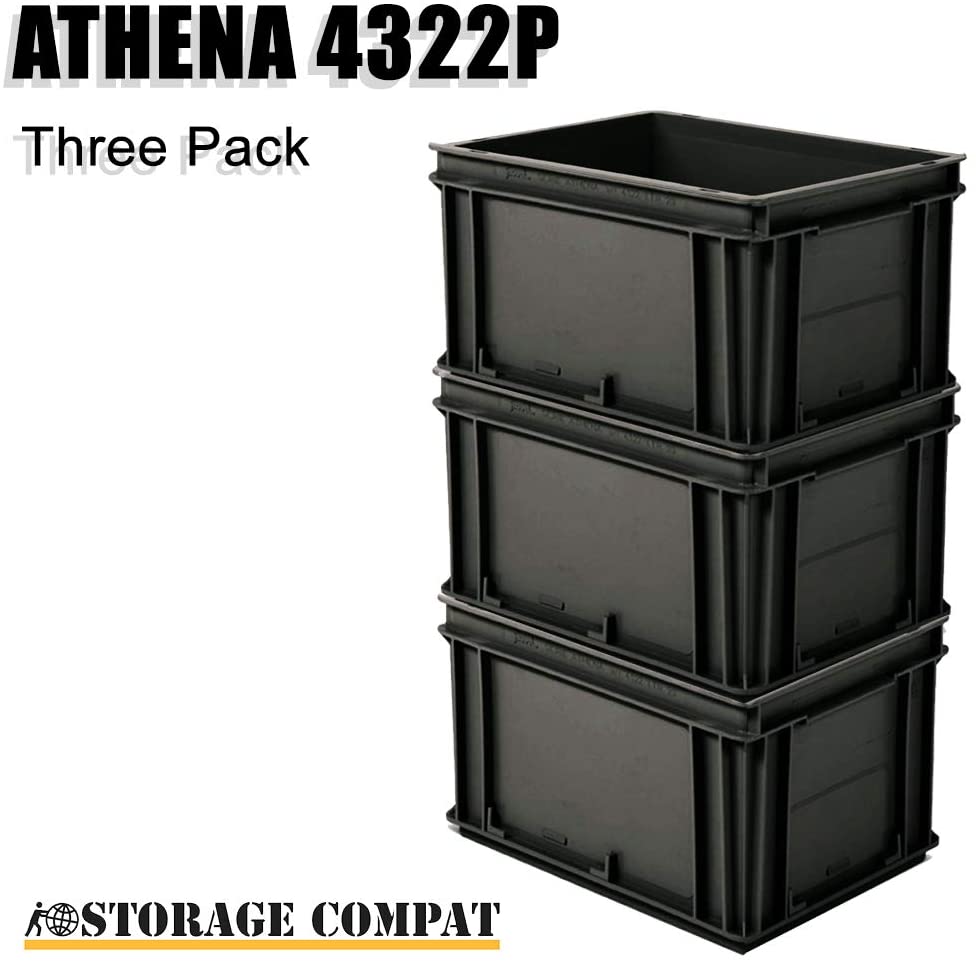 Plastic Container 6422A x3 (Lid NOT included)