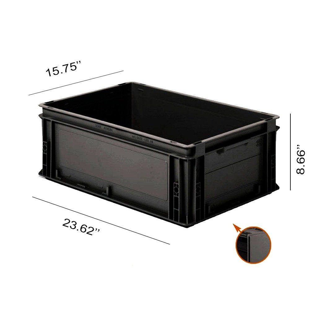 Plastic Container 6422A x3 (Lid included)