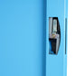 Heavy Duty Steel Organizer With Adjustable Shelves, Bins & Three Point Lock - FAK104051