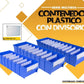 Plastic Multibox organizer with divisions RK4016