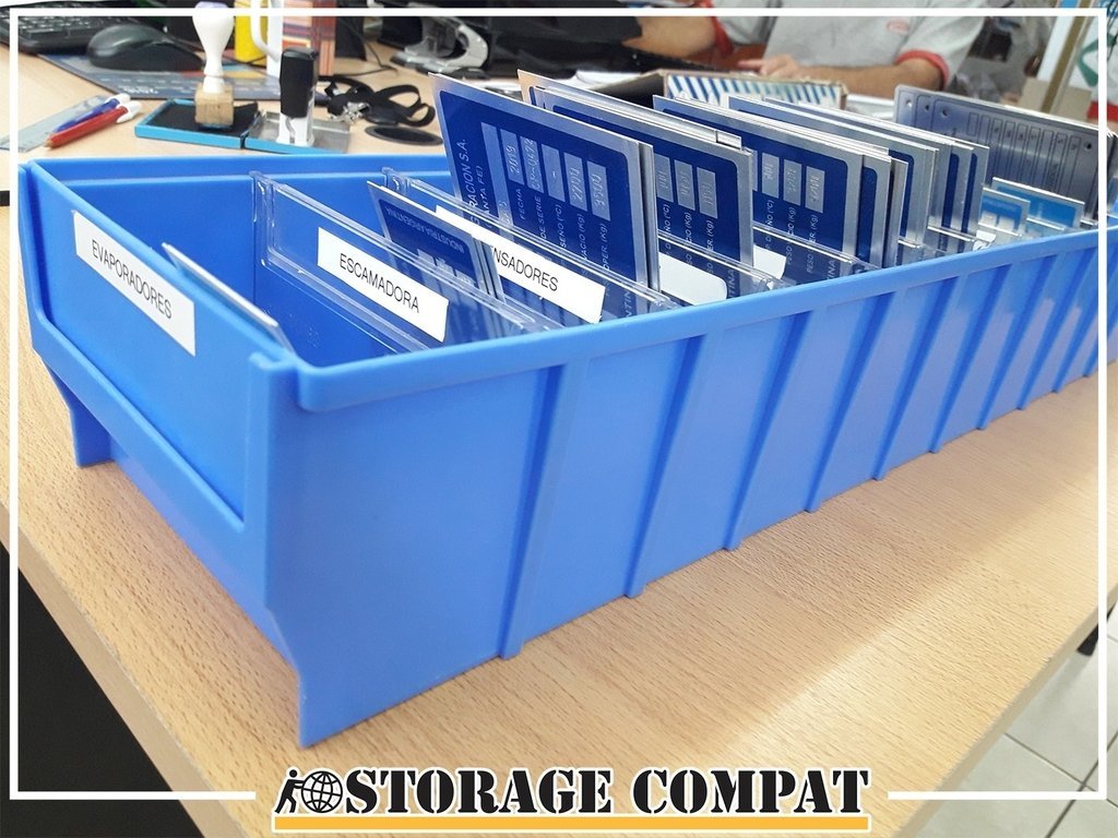 Plastic Multibox organizer with divisions RK4016